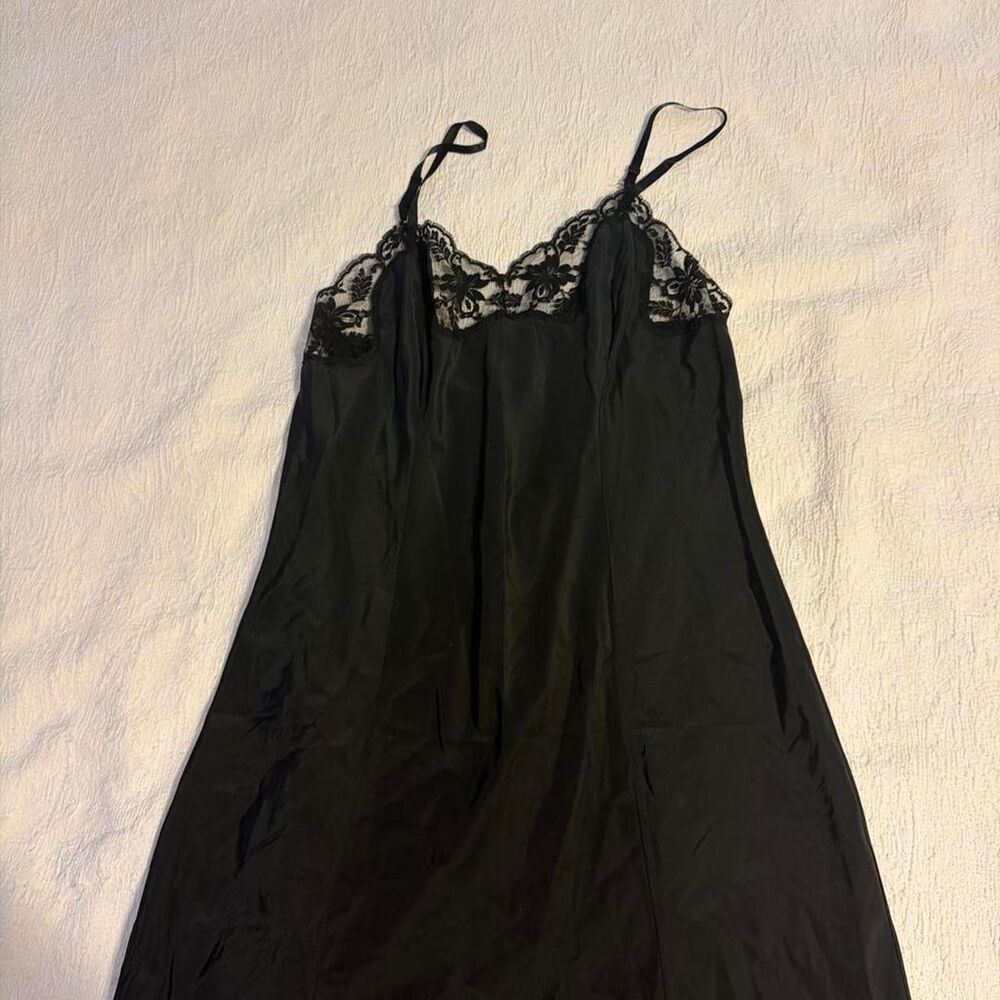 Black Lace Slip